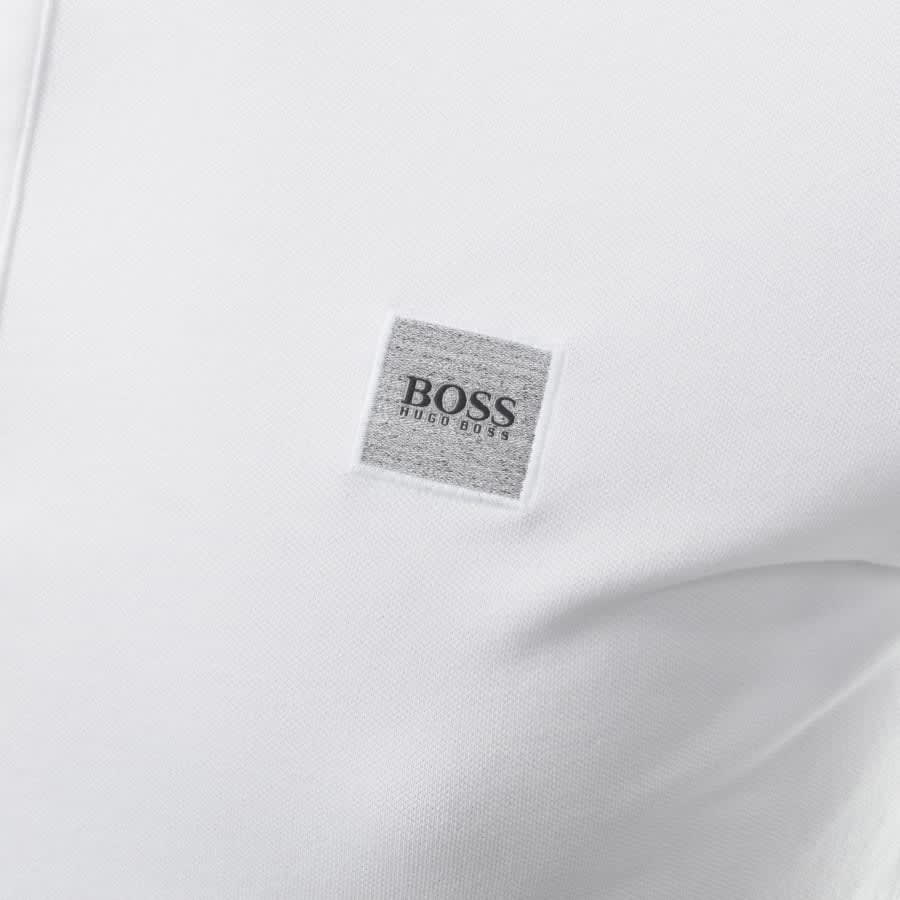 Alternative Image for ProductBOSS Passenger Short Sleeved Polo T Shirt White3